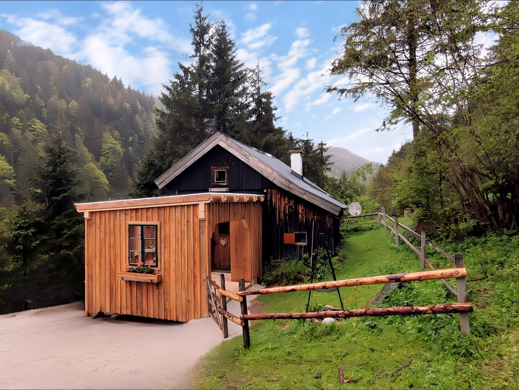 Almhuette Auszeit Villa Donnersbachwald Bagian luar foto